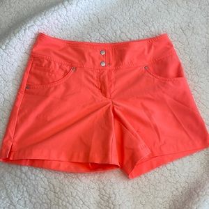 Hot Coral Pink Slazenger Golf Shorts size 0